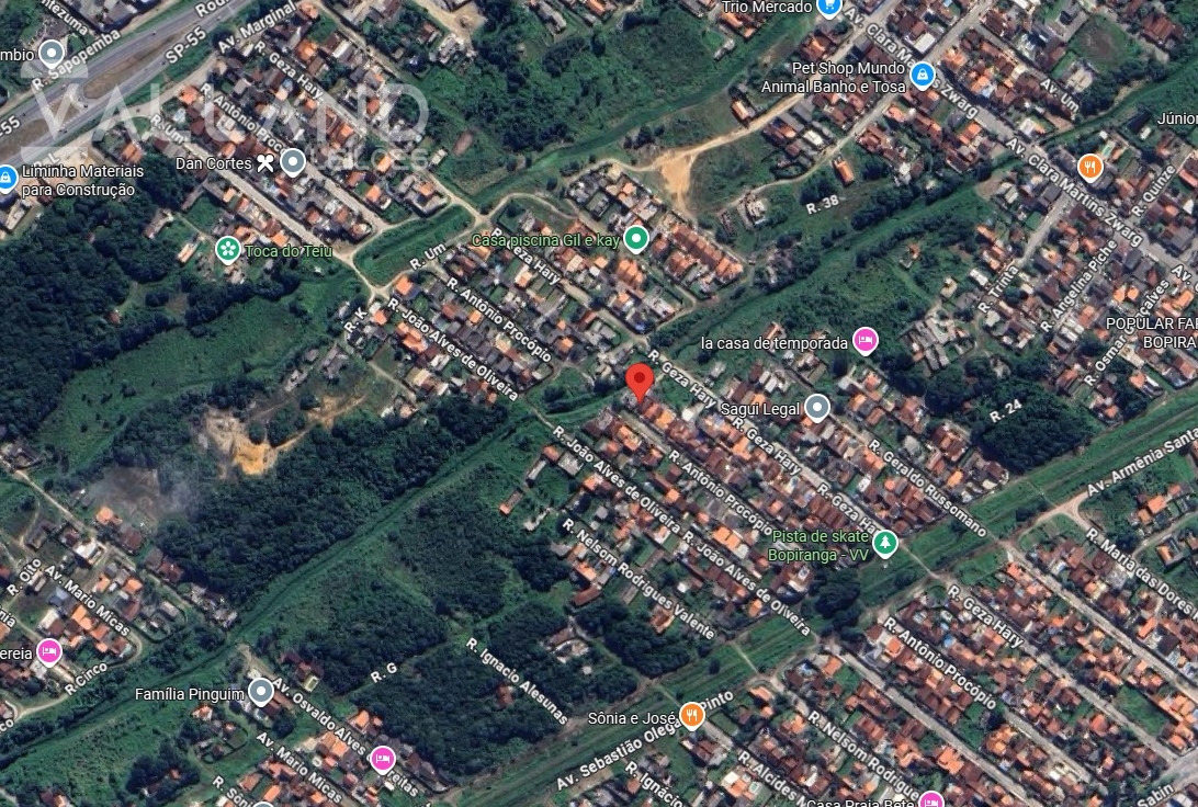 Imóvel residencial área total 268,25m² - Balneário Paranapuan - Itanhaém/SP