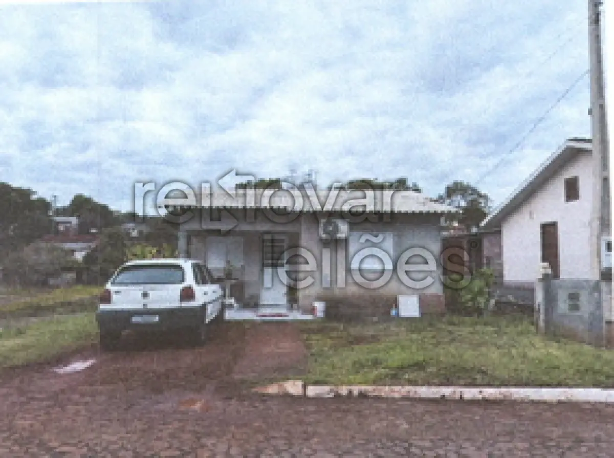 Casa sem acabamentos c / 40 m² + terreno c / 487,50 m² - alecrim / rs