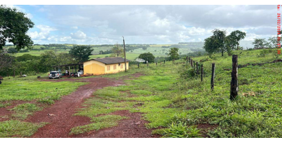Fazenda 68,30 alqueires com curral e 4 tanques para criação de peixes - palestina de goiás/go