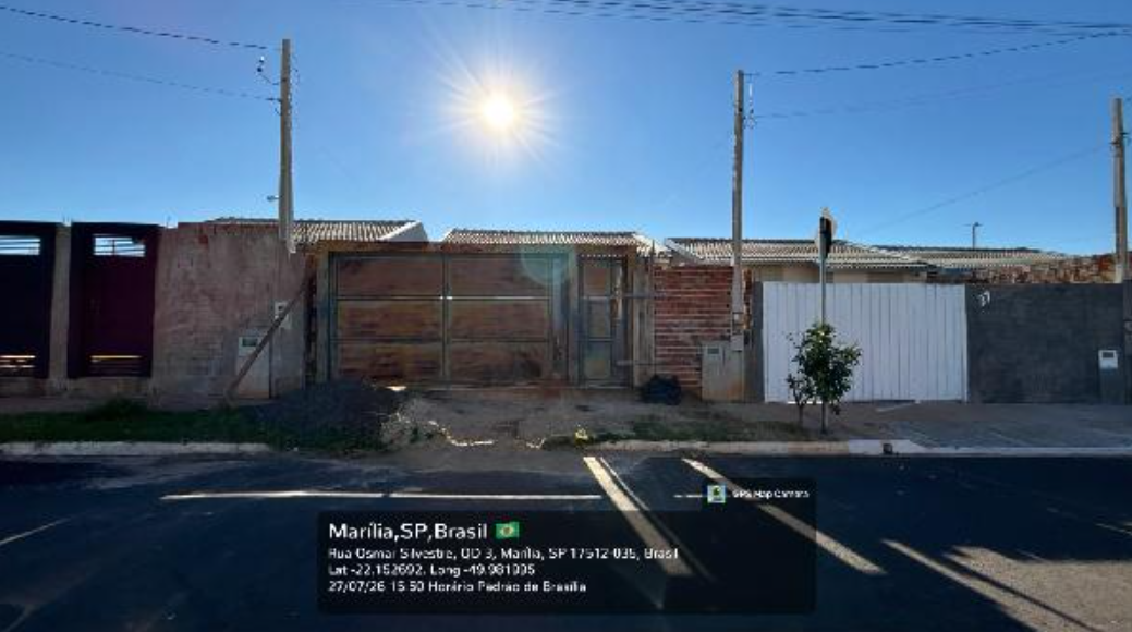 Casa - 45,59m² de área privativa, 160m² de área do terreno, com vaga de garagem - marilia/sp