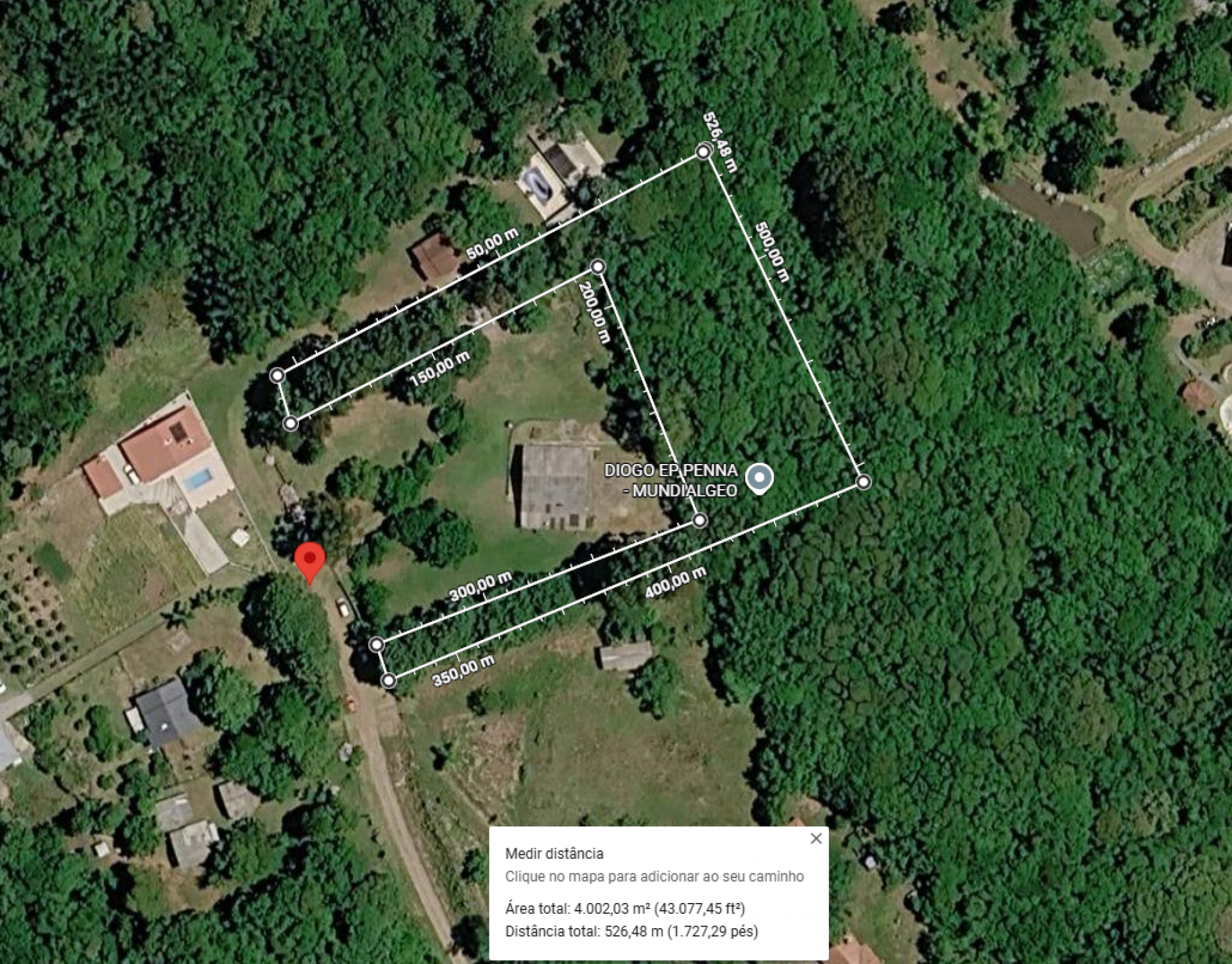 Leiloeiro Lunelli / C.02: PROCESSO Nº 5039612-96.2022.8.21.0010 ▬ Uma fração de terras sem benfeitorias, dentro da área maior, na localidade Boca da Serra, em Caxias do Sul, matrícula nº 112.339