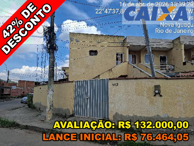 Rua benedito sarmento n. 142 apto. 102, pav 01 - parq marapicu ii - ipiranga - nova iguacu/rj