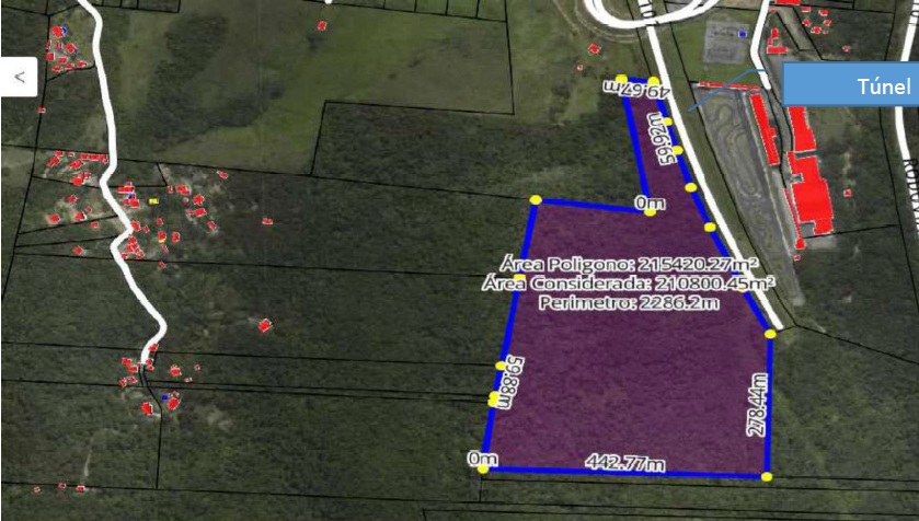 Terreno (em frente ao Speedway), A.T.:210.800m², Nova Esperança. Balneário Camboriú/SC