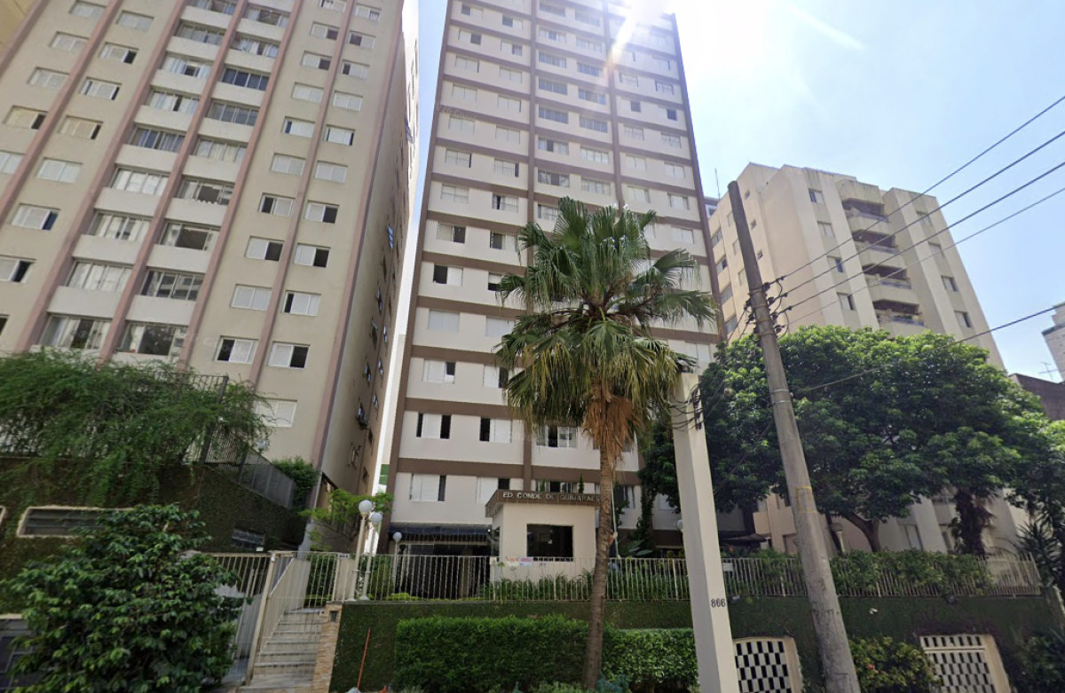 Apartamento com vaga - ed. conde de guimarães - rua alves guimarães, 866 - pinheiros - são paulo/sp
