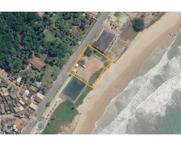 Maceió/al - terreno com 3.505,129 m² às margens da al-101 pé na areia, na praia riacho doce lote em leilão | mgl leilões