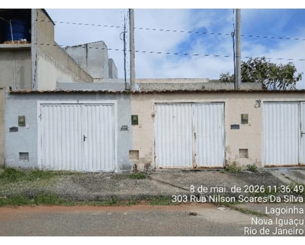 Nova iguaçu/rj — casa com 40,31m², 1 quarto, 1 vaga na garagem (f8444420727397) casas em leilão | mgl leilões