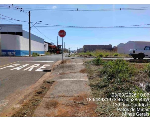 Patos de minas/mg - lote urbano com área de 6.437,52 m², localizado no bairro planalto lote em leilão | mgl leilões
