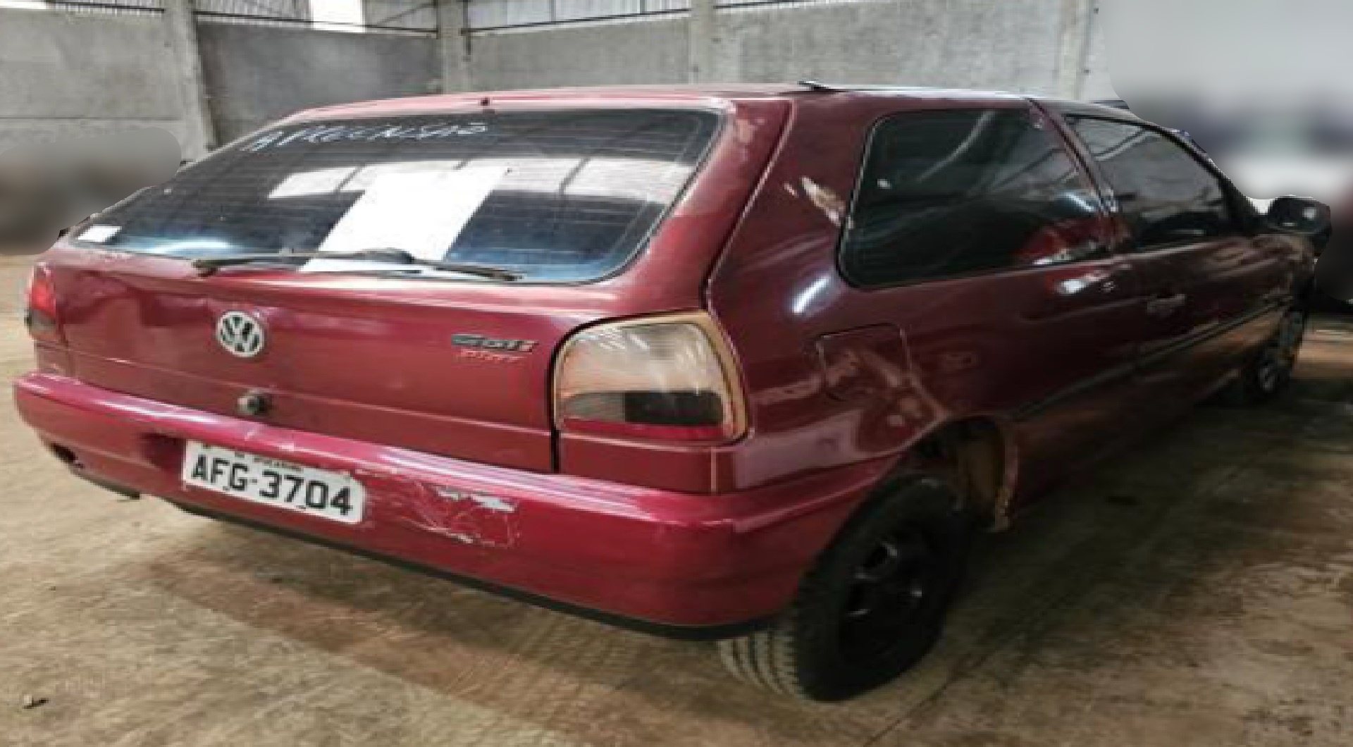 LOTE 1.1 - VW Gol 1000L, 95/95 em Arapongas/PR