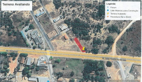 Piranhas/GO - Terreno com 545,53 m²