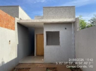 Casa - 67,56m² - Terreno - 104,88m² - Campo Grande/MS