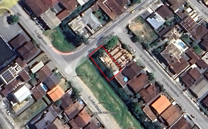 Lote 02: terrno em joinville com área de 408,52 m²