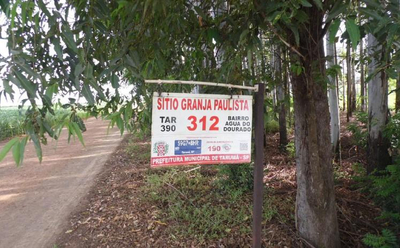 (50%) sítio, a.t. 17,28ha, terras cultiváveis, fazenda granja paulista, florínea/sp