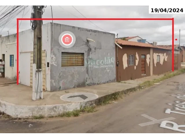 Ponto comercial e casa - Terreno c/ 91,15m² - Imperatriz/MA