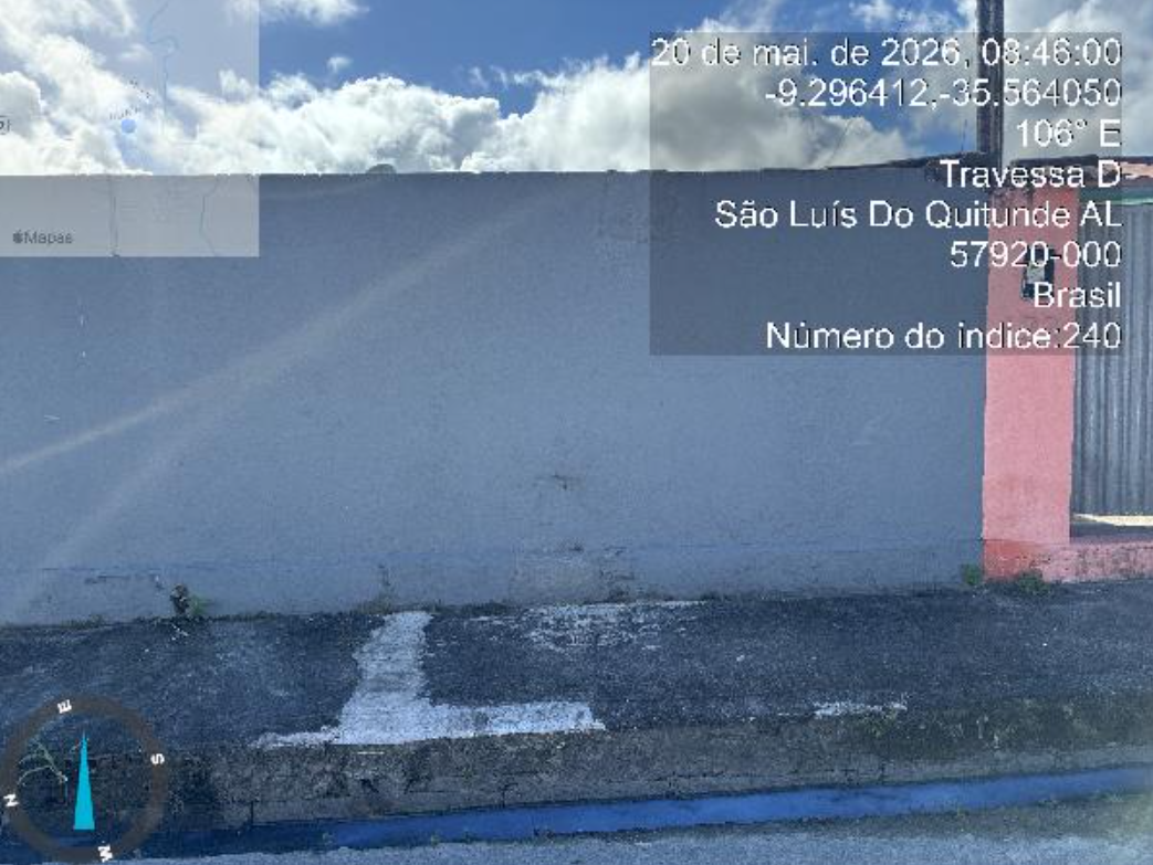 Casa - 43,87m² de área privativa, 128m² de área do terreno, com vaga de garagem - sao luis do quitunde/al