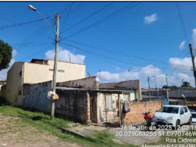 Casa a.c. 56,28 m² - aparecida, alvorada/rs