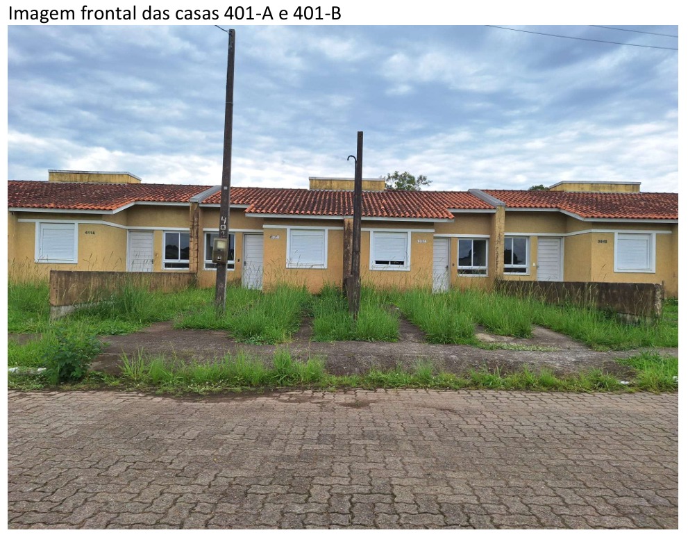 Casa de alvenaria sob nº 401-b, geminada, com a área construída de 43,48m², situada na rua vítor mateus teixeira, vila três marias, em esteio/rs. matrícula nº 20.812