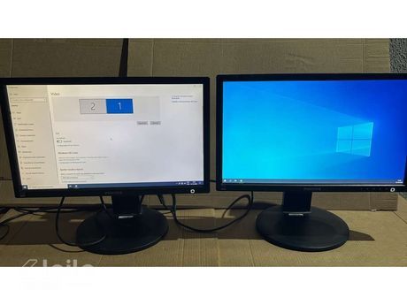 2 X MONITORES 20 POLEGADAS/SEM CABOS 2000/2000