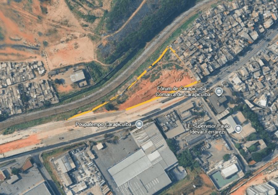 CARAPICUÍBA/SP - Terreno urbano com 11.283,21 m² no Bairro COHAB