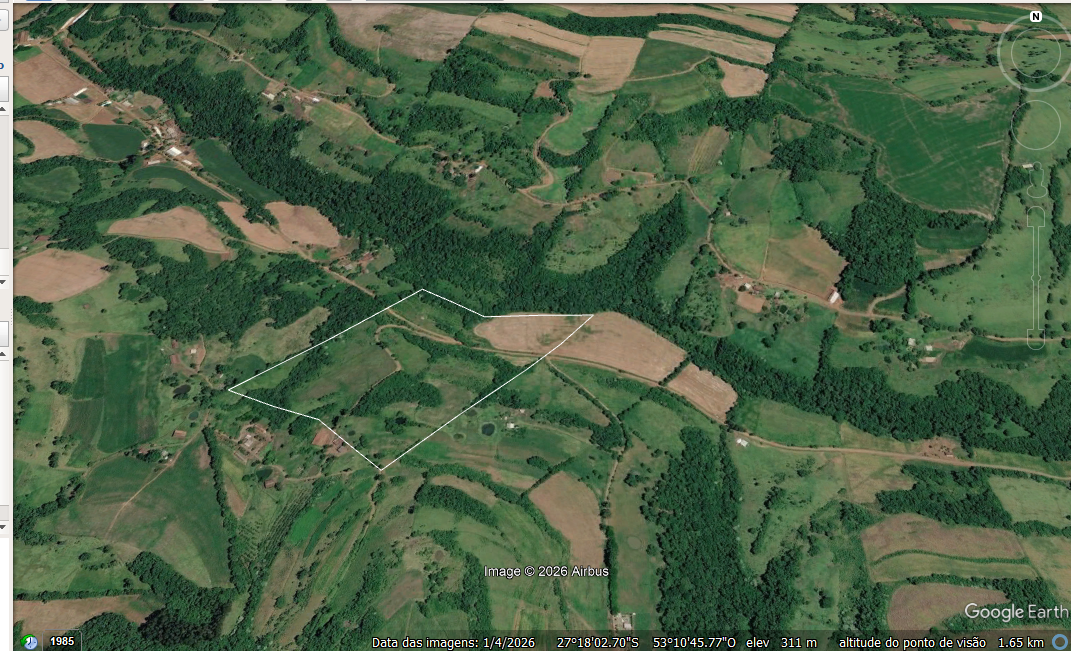Área rural c/ 12 ha - planalto / rs