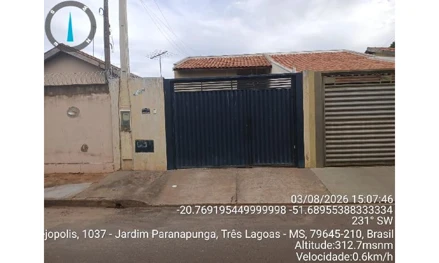 Tres lagoas - jardim paranapunga