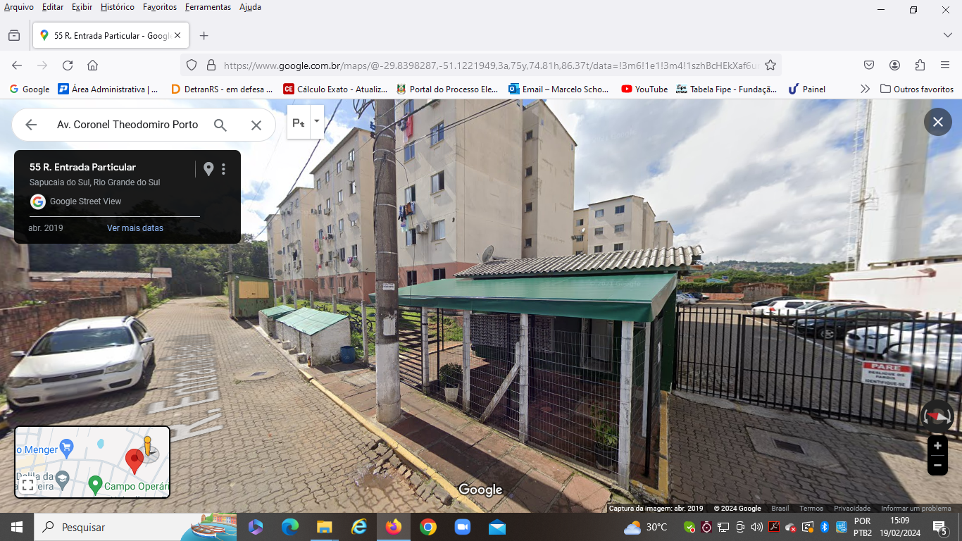 O APARTAMENTO Nº 443 BLOCO 4 "RESIDENCIAL ALTOS DA THEODOMIRO II", AV. CORONEL THEODOMIRO PORTO DA FONSECA, 2435, IPIRANGA, SAPUCAIA DO SUL- RS