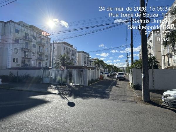 Rua tome de souza n. 100 apto. 201, bl 21, zona 20, setor b, - condomínio residencial germânia life - santos dumont - sao leopoldo/rs