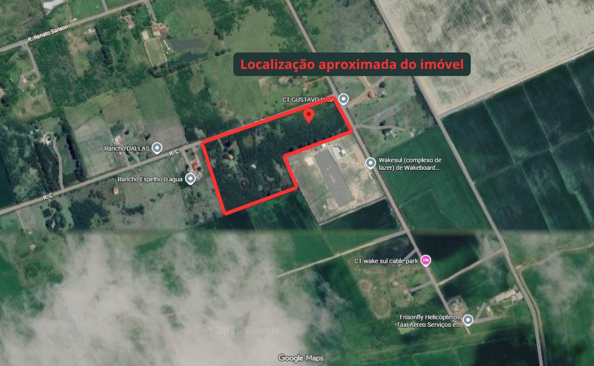 (eldorado do sul/rs) uma fração de terras de 40.000,00m²
