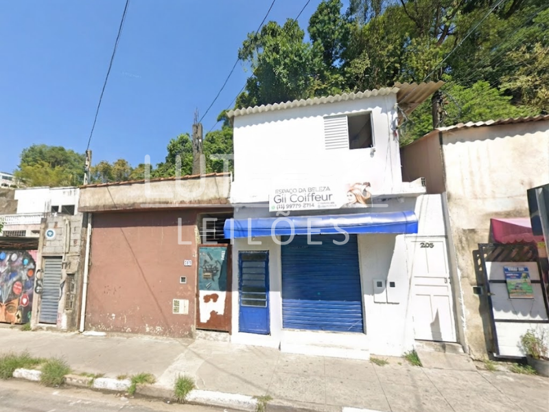 Imóvel com pavimento comercial (térreo) e residencial (superior), a.t 103,85 m², próx. à praia do gonzaguinha, centro, são vicente/sp.