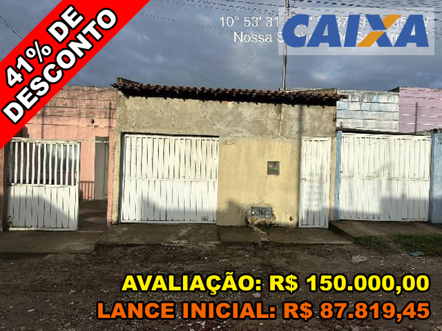 Rua 13 de marco n. 212, lt 25c1, qd 53 - lot jd rosa de maio - complexo jd - santa ines - nossa senhora do socorro/se