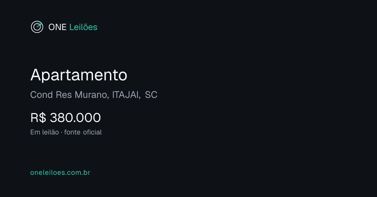 Apartamento - ITAJAI/SC
