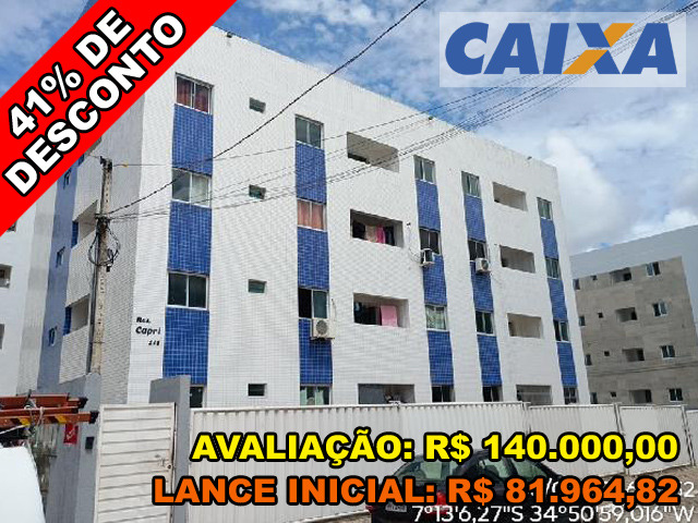 Rua cristiane machado n. 145 apto. 303, garagem descoberta - gramame - joao pessoa/pb