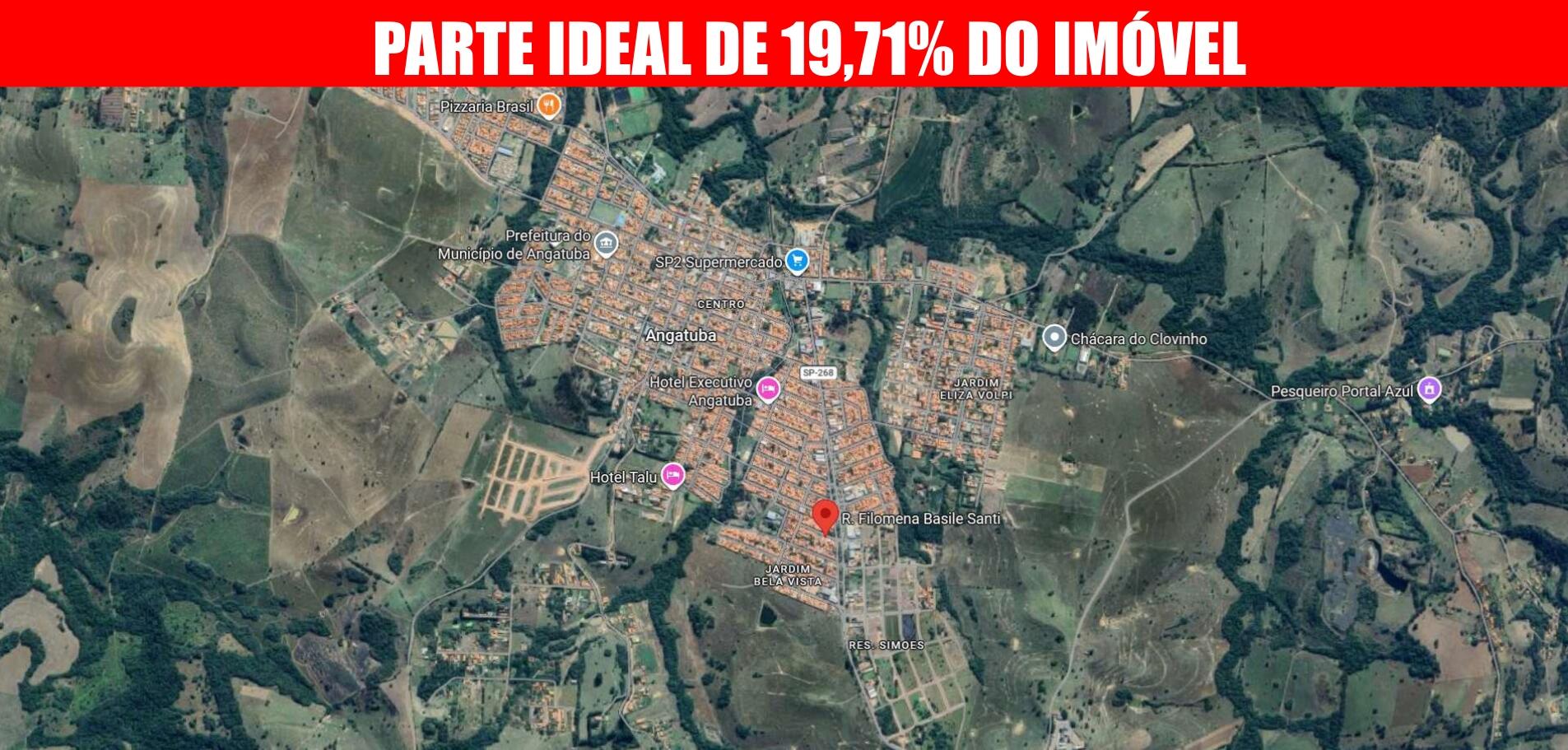 Parte ideal de 19,71% do imóvel: uma gleba rural denominada “sítio são josé i”,