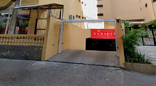 Box de garagem nº 750 com 20,75 m² do condomínio edifício boulevard center no guarujá/sp