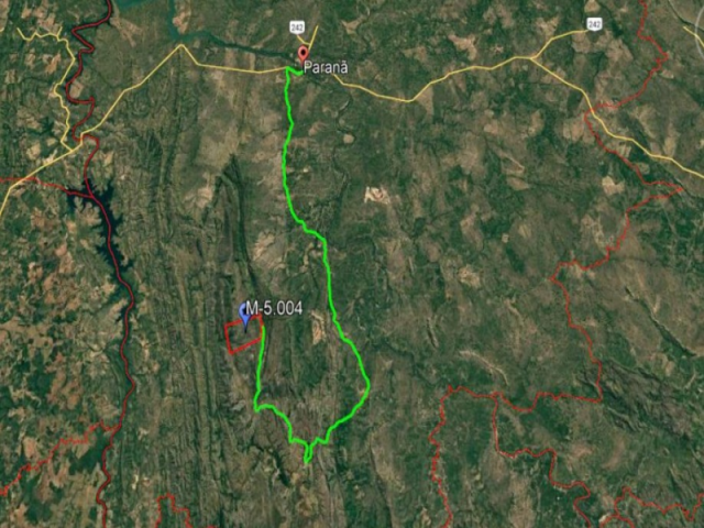 Fazenda larga a.t. 2.309, 97 ha - paranã, paranã/to
