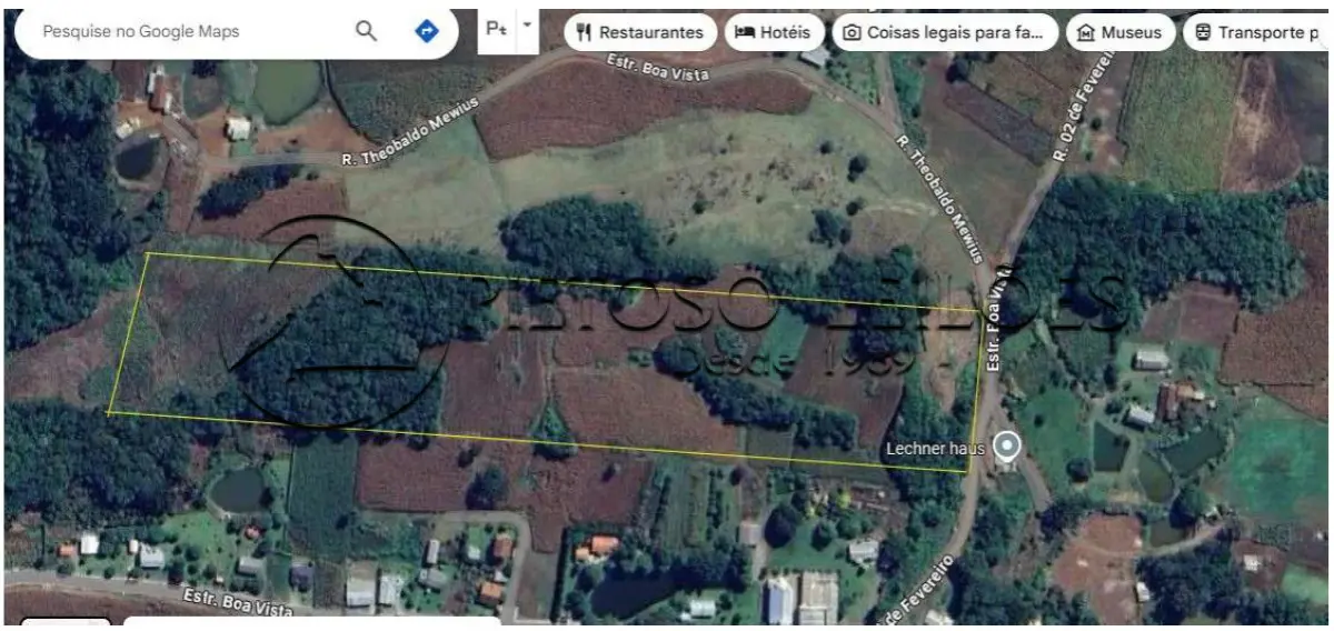 Santa maria do herval rs - 25% (vinte e cinco por cento) da fração ideal do imóvel matriculado sob o nº 16.422 do registro de imóveis da comarca de dois irmãos, pertencente a ivano todescato.
