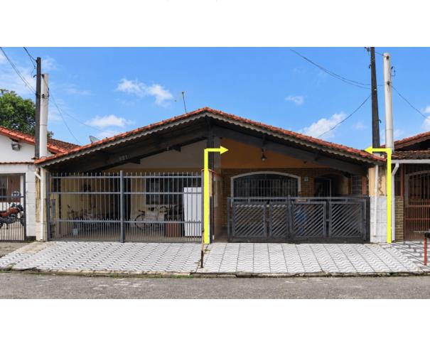 Casa vila balneária praia grande/sp - casa praia grande vila balneária