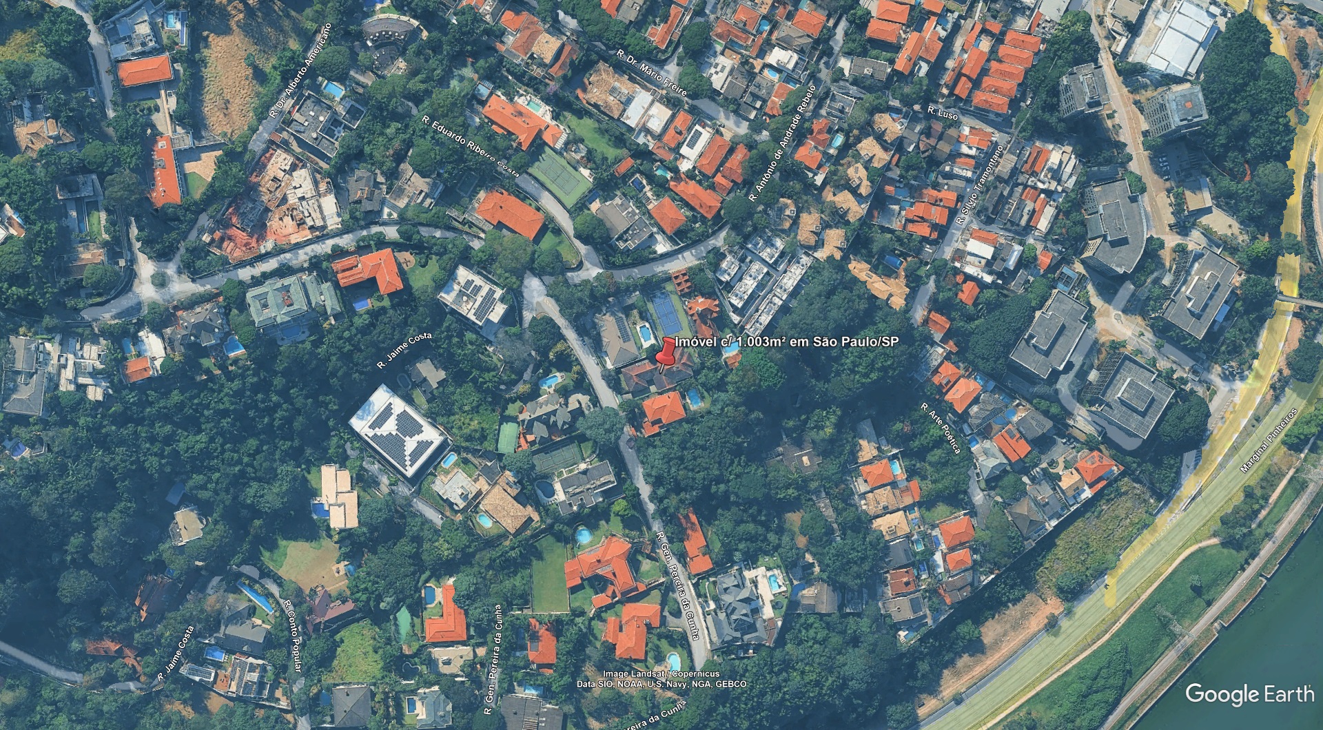 LOTE 2.1 - Imóvel c/ 1.003m² no Jardim Morumbi em São Paulo/SP