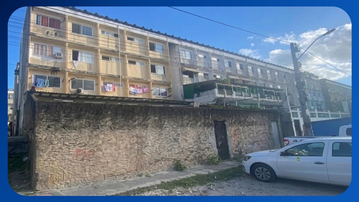 APARTAMENTO - SOBRADO 28, APTO 103, PARQUE RESIDENCIAL ILHA DE SÃO JOÃO, SIMÕES FILHO/BA, ÁREA CONSTRUÍDA DE 61,97M² - Luis Leiloeiro