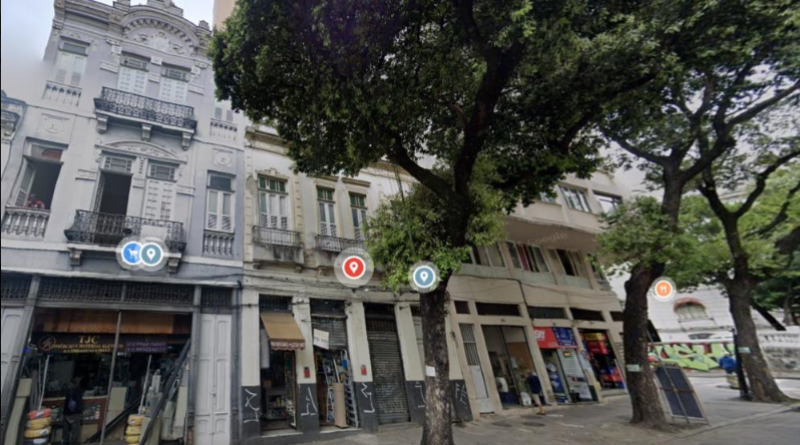 Prédio comercial, Rua Carlos Sampaio, nº 57 (antigo nº 64), Centro Rio De Janeiro/ RJ - Lote 71840 (ID 2912)