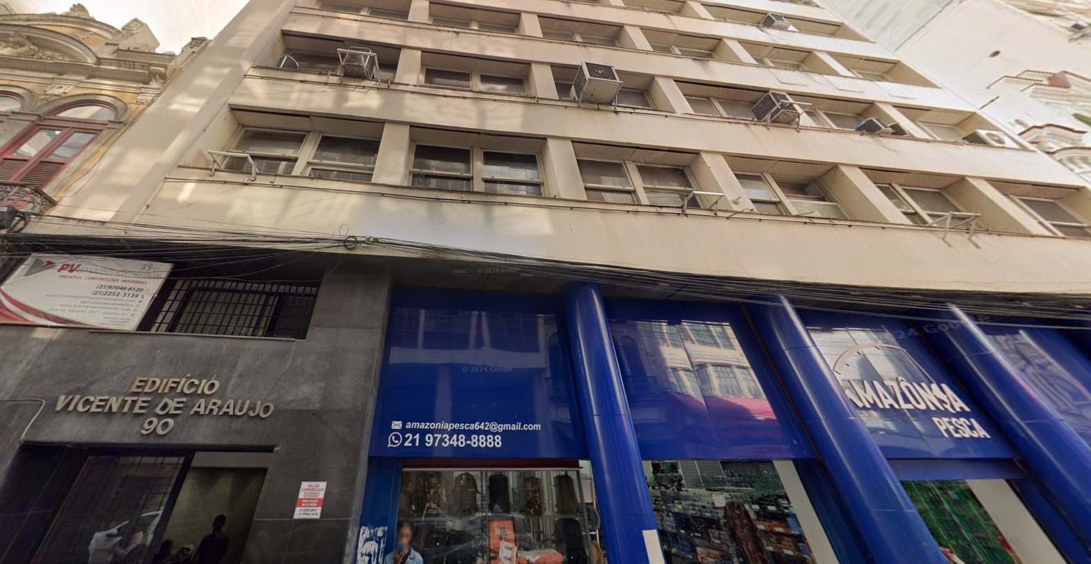 Sala 707 com 26m² no centro do rio