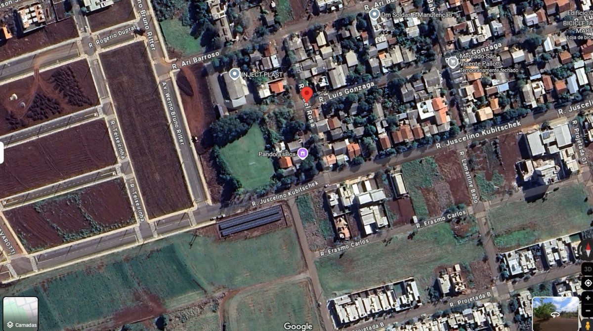 Terreno com 289,97 m2 em palotina paraná