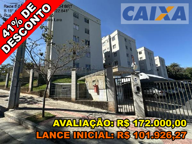 Rua dona maria jose lara n. 201 apto. 304, bl 05, pav 3 - residencial amendoeiras - chacaras gervasio monteiro lara (sa - santa luzia/mg