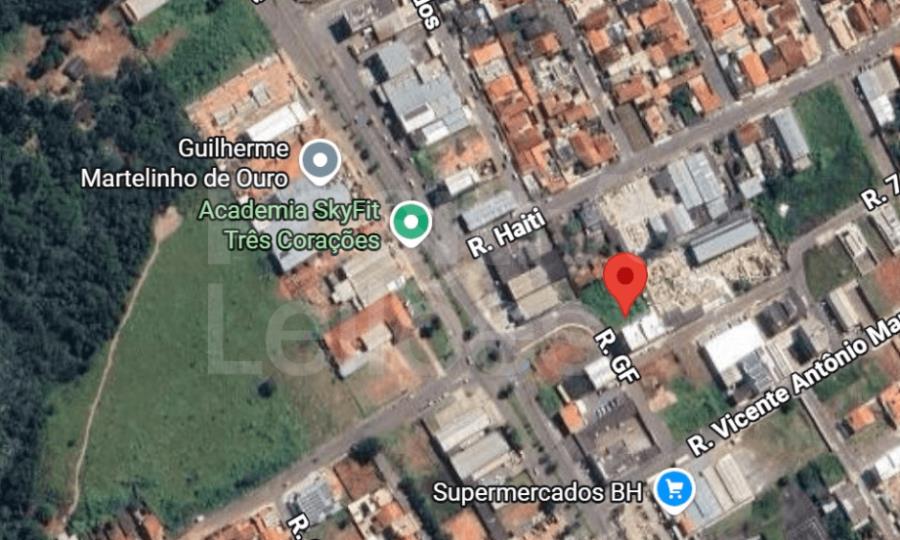 Terreno com a.t. de 369,04m² - três corações/mg