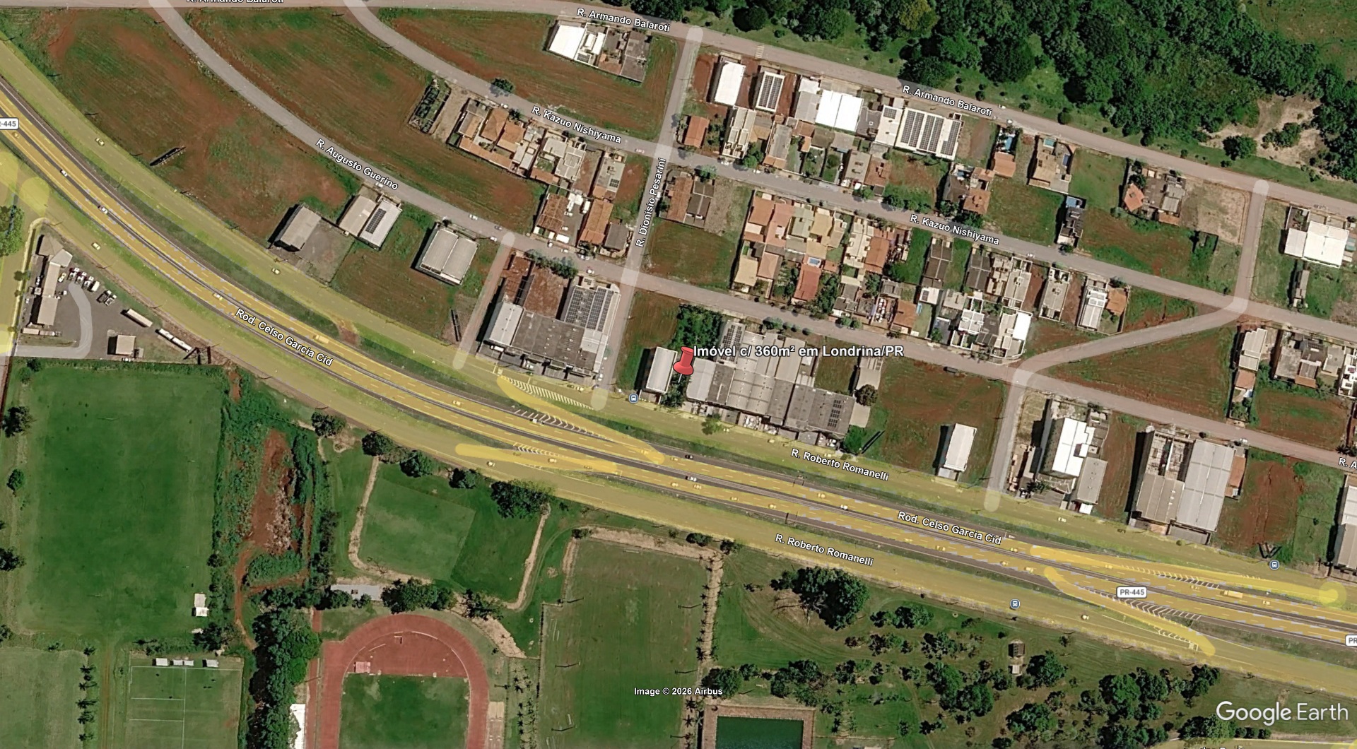 LOTE 6.1 - Imóvel c/ 360m² no Bairro Portal de Versalhes em Londrina/PR