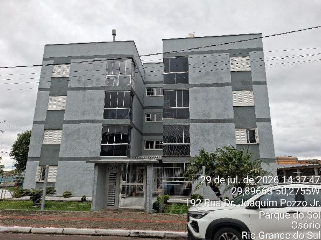 Apartamento - 57,55m² de área privativa - osorio/rs