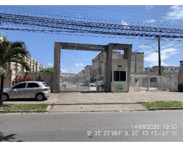 Maceió/al — apartamento com 38,42m², 2 quartos, 1 vaga na garagem (f8787709333033) apartamentos em leilão | mgl leilões