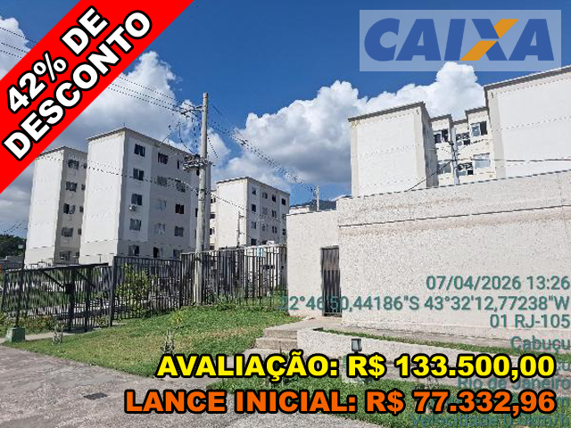 Avenida abilio augusto tavora n. 6045 apto. 301, bl 04 - cabucu - nova iguacu/rj