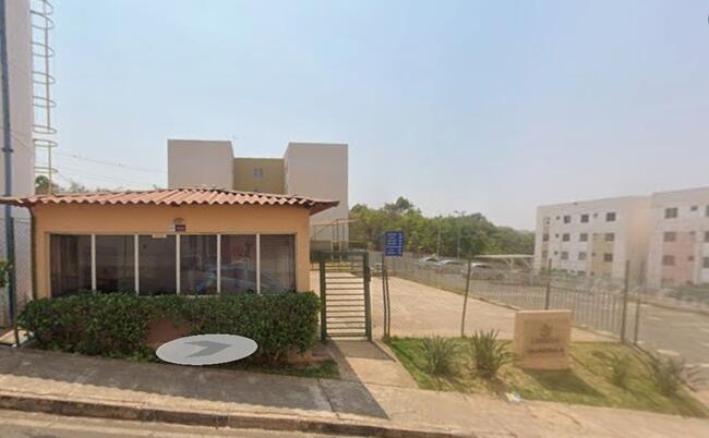 Apto com área privada de 46,23 m2. no conquista residencial ville - quadra 4, luziânia/go.
