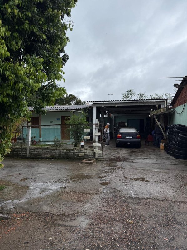 (são jerônimo/rs) terreno c/ 02 casas no bairro são thomás