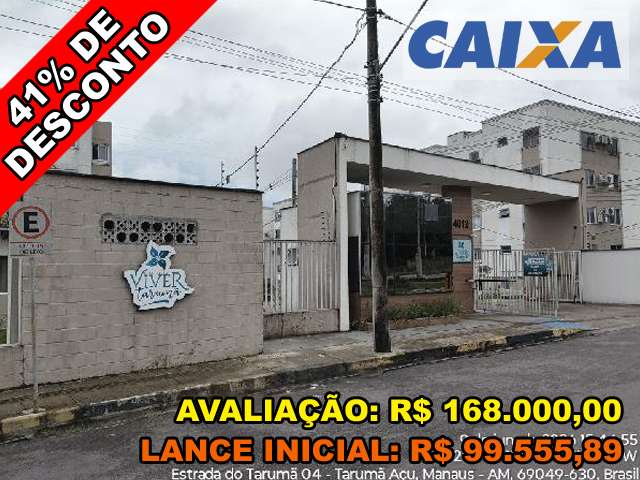 Avenida do turismo n. 13830 apto. 202, bl 23 - res viver taruma - manaus/am